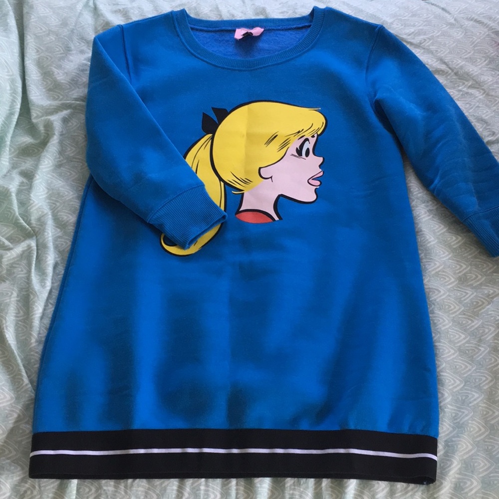 🌟 Betty and Veronica Sweatshirt Dress 🌟